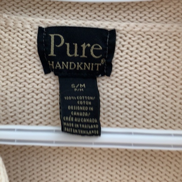 Pure Handknit top with a cowl neckline - Picture 2 of 4